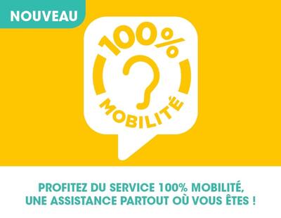 Profitez du service 100% mobilité une assistance partout où vous êtes !